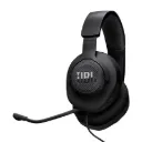 JBL Quantum 100M2 Wired Gaming Headphones, Supports Windows sonic spatial audio, 40mm Realistic Dynamic Drivers, Omnidirectional Detachable Mic, Breathable Memory Foam cushions, PC/Xbox/PS/3.5mm-Black